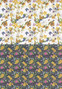 Blok Ozdobny Papier Happy Color KWIATY A4 80g 15 Arkuszy z Motywami FLOWERS