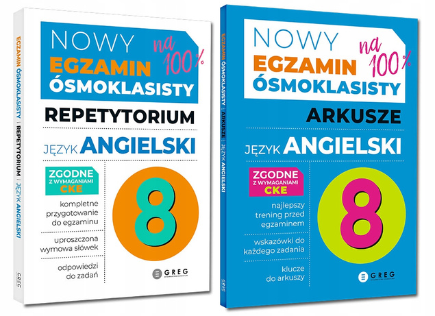 EGZAMIN ÓSMOKLASISTY KOMPLET