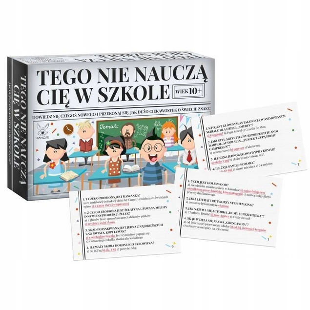 2w1 TEGO NIE NAUCZĄ CIĘ W SZKOLE + DZIECI KONTRA RODZICE NAUKA ŻYCIE Kangur