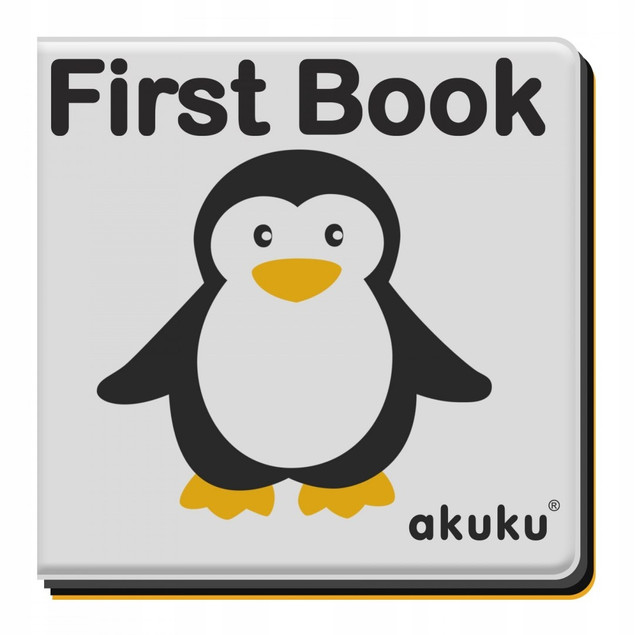 Książeczka Kontrastowa, miękka, 6m+ | Akuku