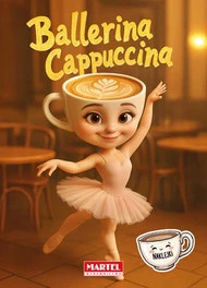 Kolorowanka z Naklejkami BALLERINA CAPPUCCINA Martel