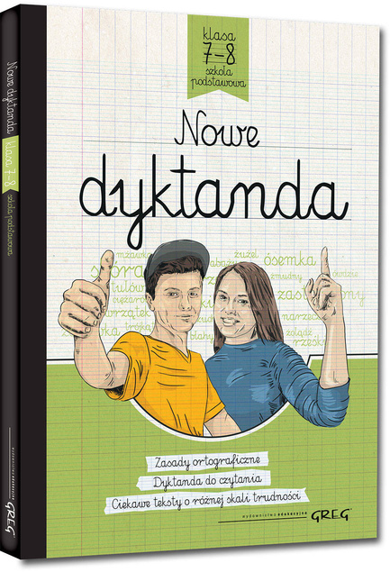 Nowe dyktanda szkoła podstawowa, klasy 7-8 Greg
