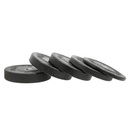 TALERZ OLIMPIJSKI BUMPER 10 KG HMS CHTBR10 BLACK