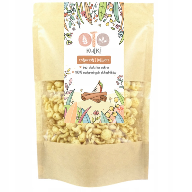 OtoLandia Kulki śniadaniowe cynamon z jabłkiem 150 g