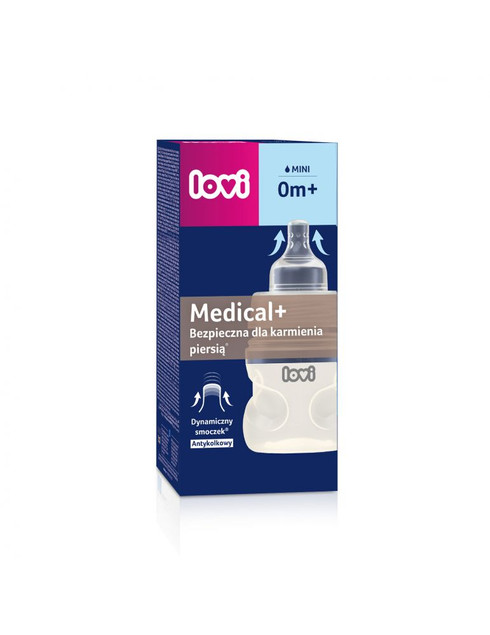 LOVI Butelka MEDICAL+ 150 ml Smoczek 0M+ 21/565
