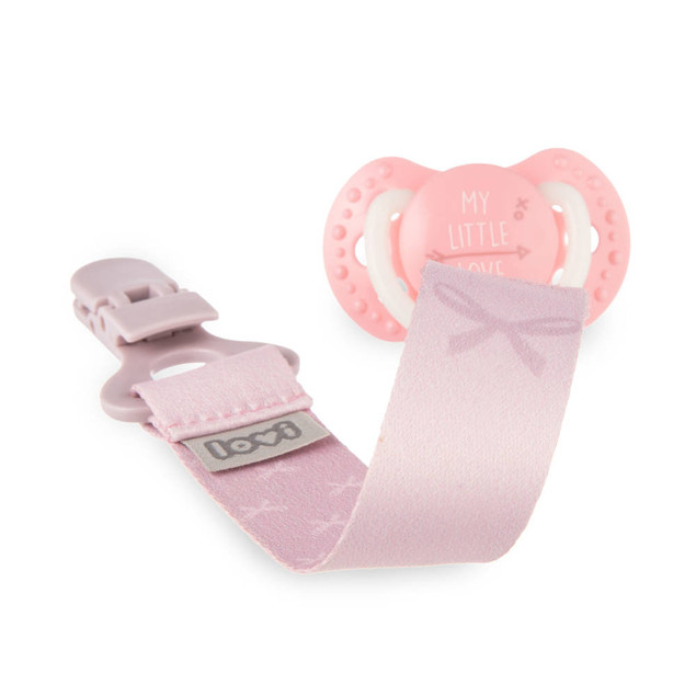 LOVI Tasiemka do smoczka Baby Shower Girl