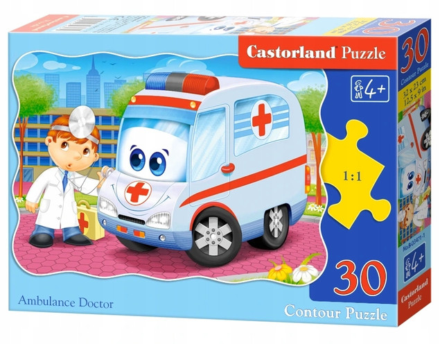 Puzzle 30 Lekarz z pogotowia CASTOR