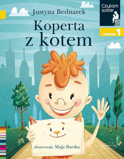 Koperta Z Kotek Czytam Sobie Poziom 1 Nauka Czytania 5+ Harperkids