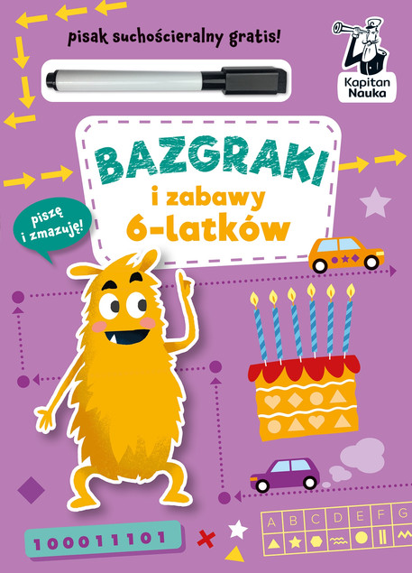 Bazgraki i zabawy 6-latków. Kapitan Nauka