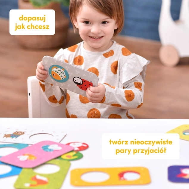 Układanki Z Dziurką Przyjaciele Puzzle 15M+ CzuCzu