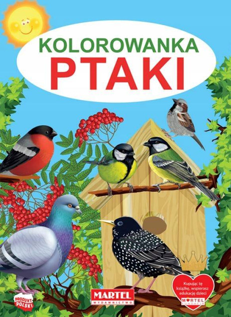 Kolorowanka Ptaki
