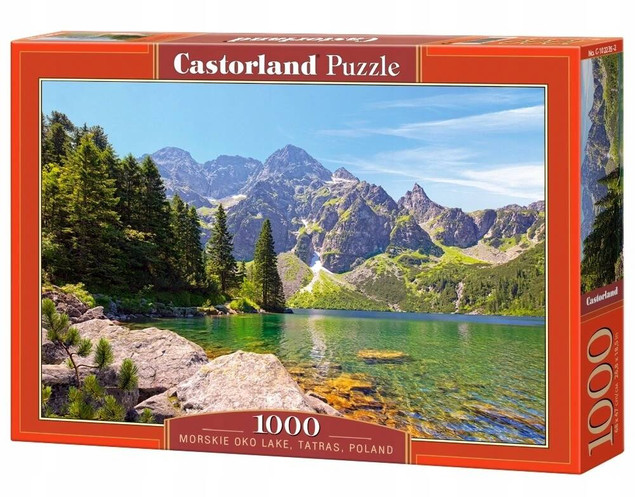 Puzzle 1000 Morskie oko CASTOR