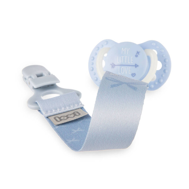 LOVI Tasiemka do smoczka Baby Shower Boy