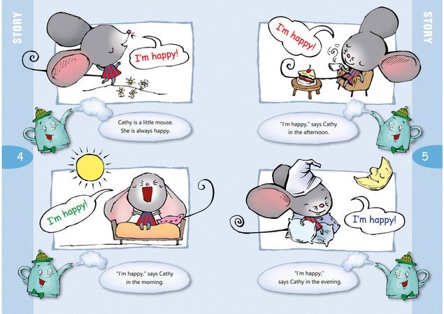 Moje pierwsze angielskie czytanki. Cathy the Mouse