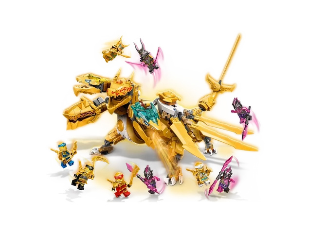Lego NINJAGO Złoty Ultra Smok Lloyda 71774 