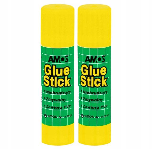 Klej w sztyfcie biurowy Amos 8 g