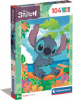 Puzzle Supercolor 104 Układanka Bajka LILO I STITCH Disney 6+ Clementoni