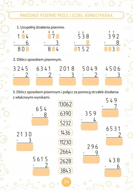 Sposób na matematykę. Ćwiczenia dla klasy 4