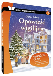 Opowieść Wigilijna Lektura Z Opracowaniem Charles Dickens BR SBM