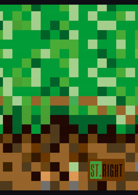 Zeszyt szkolny A5/32k linia x2 MIX wzorów St.Right