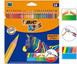 Kredki Kids Eco Evolution Stripes 24 kolory BIC