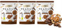 FRANK&OLI Ciasteczka Mini MASŁO ORZECHOWE CZEKOLADA Białko Błonnik 100g x3