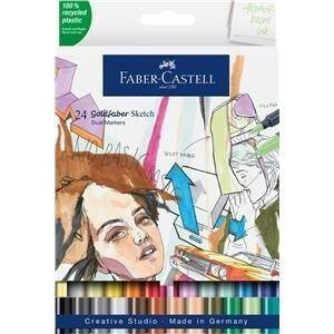 Pisak dwustronny Goldfaber 24 kol. FABER CASTELL