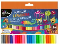 Plastelina Kidea zapachowa 24 kolory Derform
