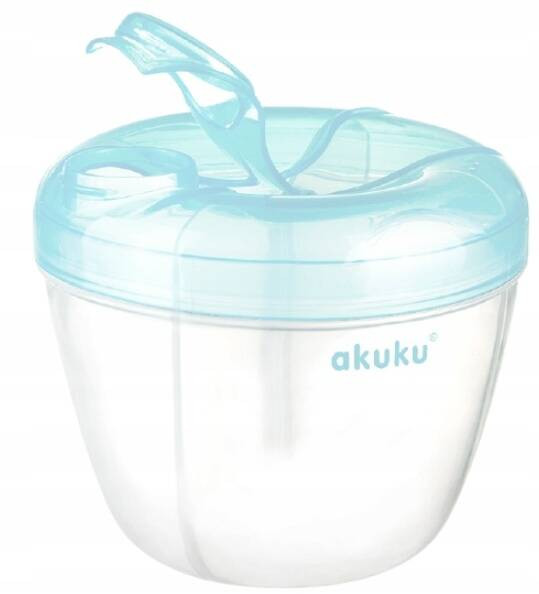 Akuku Pojemnik na mleko w proszku 4 komorowy blue