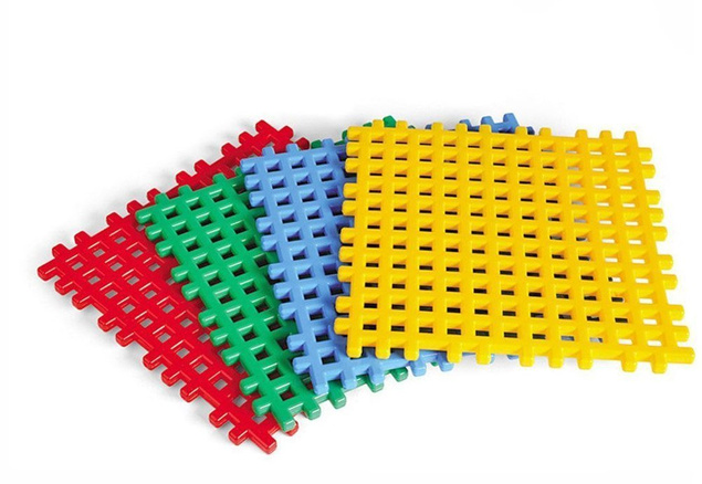 Marioinex klocki Konstrukcyjne Waffle Podstawa 4el