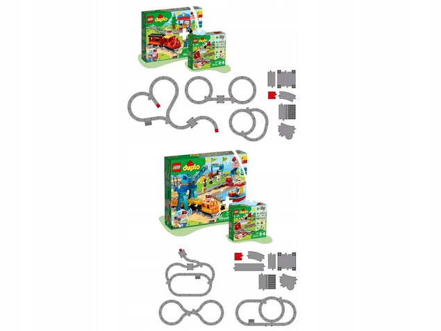 LEGO DUPLO Tory kolejowe 10882