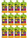 12x BOB SNAIL Smoothie JABŁKO CZARNA PORZECZKA Bez Dodatku Cukru Mus 120g