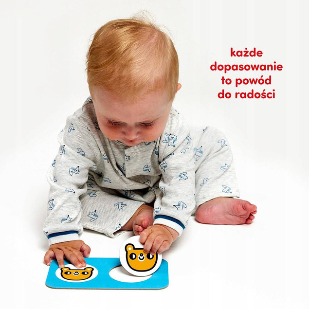 Puzzle kontrastowe Do pary Czuczu