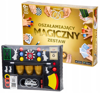 MAŁY MAGIK Oszałamiająca Magia Złota 150 Sztuczek 8+ Cartamundi