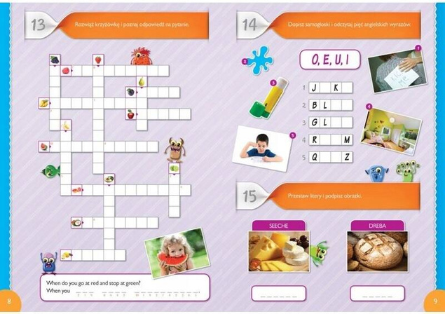 Angielski W Krzyżówkach Słownictwo Klasa 4-8 Słowne Szarady 10+ Aksjomat