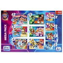 Puzzle Psi Patrol 10w1 Wesoły Dzień Psiaków Układanka Najnowsze Trefl 96002