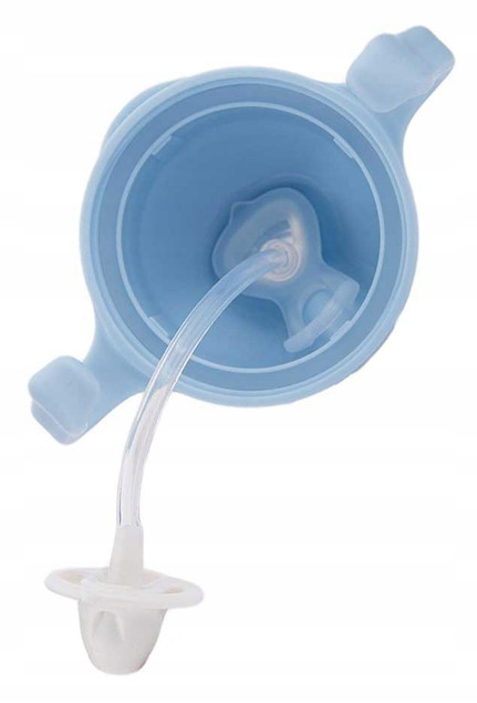 Bidon ze słomką 240 ml niekapek Bubblegum B.BOX