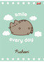 4 x PUSHEEN KOTEK ZESZYT A5/32 w kratkę dla dziewczynki 9735