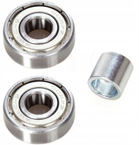 8x Łożysk Do Kółek Rolek ABEC-9 Chrome Zestaw