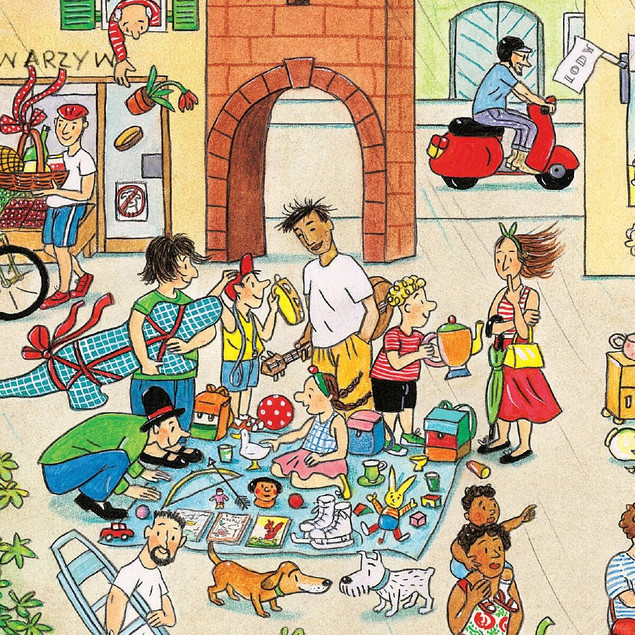 Lato Na Ulicy Czereśniowej Rotraut Susanne Berner 2+ Dwie Siostry