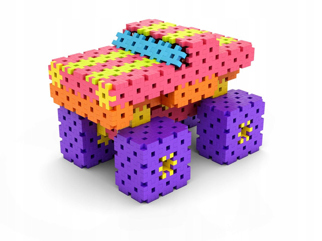 Meli Basic - klocki konstrukcyjne Travel Box 1000 elementów (3+)