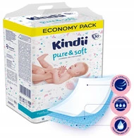 KINDII Podkłady Dla Niemowląt PURE&SOFT 40x60 30szt.