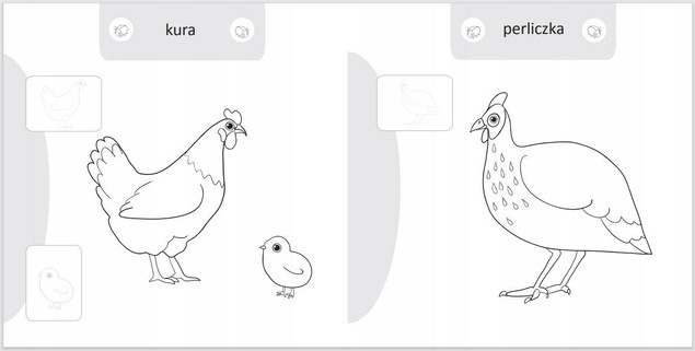 Malowanie-doklejanie. Ptaki