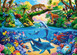 PUZZLE 260 DŻUNGLA OCEAN NATURA ZWIERZĘTA CASTOR