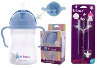 Bidon ze słomką 240 ml niekapek Bubblegum B.BOX