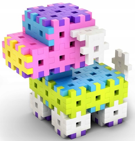 Klocki Basic Pink 300 elementów