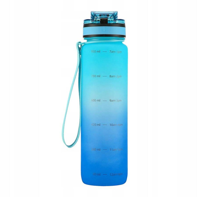 Bidon Butelka Na Wodę Turystyczna SPORTOWA Tritanowa 950ml + Wkład Na Owoce