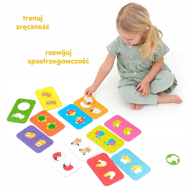 Układanki Z Dziurką Przyjaciele Puzzle 15M+ CzuCzu