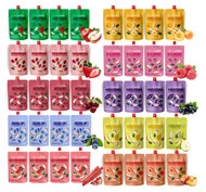 OWOLOVO Mix Musów TUBKA dla Dzieci Dorosłych 40x200g MEGA ZESTAW 10 Smaków