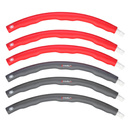 HHP002 RED-GREY HULA HOP 1,2KG 100CM HMS Outlet